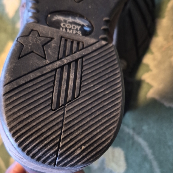 Men's Western Leather Boots in Dark Brown - Picture 11 of 16